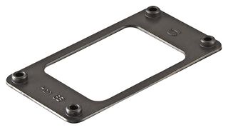 HARTING 09300009801 连接器配件, 法兰垫片, Harting Han Series 6B Housings, Han B