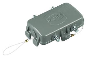HARTING 09300105427 Dust Cap / Cover, Protection cover, Harting Han B Series Heavy Duty Connectors, Metal Body, Han B