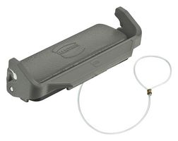 HARTING 09300245432 Dust Cap / Cover, Protection Cover, Harting Han B Series Heavy Duty Connectors, Metal Body, Han B