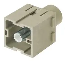 HARTING 09140012668 Heavy Duty Connector, Han-Modular, Insert, 1 Contact, Plug, Screw Pin