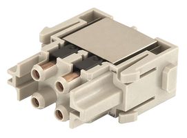HARTING 09140044711 Heavy Duty Connector, Fiber Optic SC, Han-Modular, Module, 4 Contacts, Receptacle