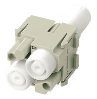 HARTING 09140023121 重载型连接器, Han-Modular, 模块, 2触芯, 插座, 压接槽-无触芯