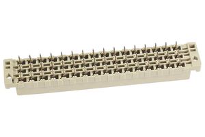 HARTING 09052486831 连接器, DIN 41612, 48 触点, 插座, 5.08 mm, 3排, a + c + e