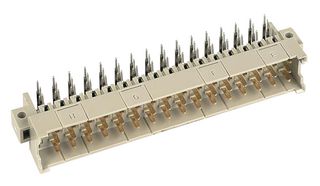 HARTING 09061482901 连接器, DIN 41612, Type F, 48 触点, 插头, 5.08 mm, 3排