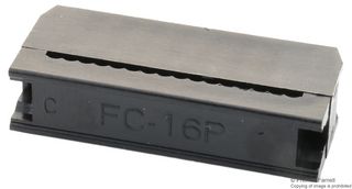 MULTICOMP PRO MC-254-18-00-00-IDC IDC连接器, IDC插座, 母, 2.54 mm, 2排, 18 触点, 电缆安装