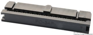 MULTICOMP PRO MC-254-34-00-00-IDC IDC连接器, IDC插座, 母, 2.54 mm, 2排, 34 触点, 电缆安装