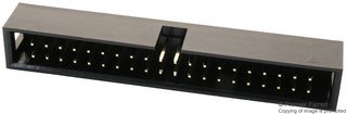 MULTICOMP PRO MC-254-40-00-ST-DIP Pin Header, Wire-to-Board, 2.54 mm, 2 Rows, 40 Contacts, Through Hole