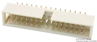 MULTICOMP PRO MC-254-34-00-ST-SMD Pin Header, Wire-to-Board, 2.54 mm, 2 Rows, 34 Contacts, Surface Mount Straight