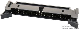 MULTICOMP PRO MC-254-40-SL-ST-DIP 引脚针座, 线至板, 2.54 mm, 2 排, 40 触点, 通孔直型