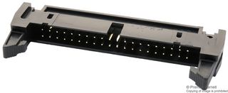 MULTICOMP PRO MC-254-50-SL-ST-DIP 引脚针座, 线至板, 2.54 mm, 2 排, 50 触点, 通孔直型