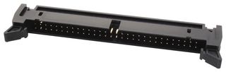 MULTICOMP PRO MC-254-60-SL-ST-DIP 引脚针座, 线至板, 2.54 mm, 2 排, 60 触点, 通孔直型