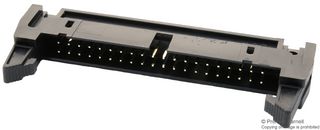 MULTICOMP PRO MC-254-40-LL-ST-DIP 引脚针座, 线至板, 2.54 mm, 2 排, 40 触点, 通孔直型