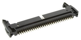 MULTICOMP PRO MC-254-60-LL-ST-DIP 引脚针座, 线至板, 2.54 mm, 2 排, 60 触点, 通孔直型