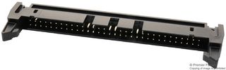 MULTICOMP PRO MC-254-64-LL-ST-DIP 引脚针座, 线至板, 2.54 mm, 2 排, 64 触点, 通孔直型
