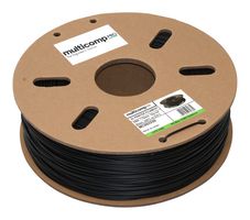 MULTICOMP PRO MC002558 3D Printer Filament, 1.75mm Dia, Black, ABS, 1 kg