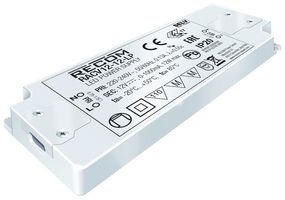RECOM POWER RACV12-24-LP LED驱动器, 12 W, 24 VDC, 500 mA, 恒定电压, 198 V