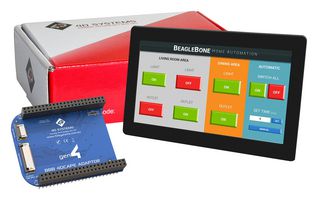 4D SYSTEMS GEN4-4DCAPE-70CT-CLB BeagleBone Black Cape, LCD, 7", Capacitive Touchscreen with Cover Lens Bezel