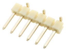 MULTICOMP PRO 2211SM-06G-B1-TB Pin Header, Board-to-Board, 2.54 mm, 1 Rows, 6 Contacts, Surface Mount
