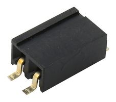 MULTICOMP PRO 2212BR-02G-SM-TR PCB插座, 板至板, 2.54 mm, 1 排, 2 触点, 表面安装直角