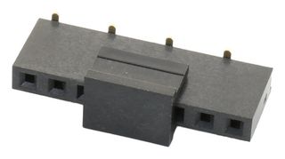 MULTICOMP PRO 2212SM-08G-75-B1-PCR PCB插座, 板至板, 2.54 mm, 1 排, 8 触点, 表面安装