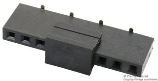 MULTICOMP PRO 2212SM-09G-75-B1-PCR PCB插座, 板至板, 2.54 mm, 1 排, 9 触点, 表面安装