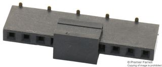 MULTICOMP PRO 2212SM-10G-75-B1-PCR PCB插座, 板至板, 2.54 mm, 1 排, 10 触点, 表面安装