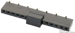 MULTICOMP PRO 2212SM-14G-75-B1-PCR PCB插座, 板至板, 2.54 mm, 1 排, 14 触点, 表面安装