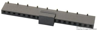 MULTICOMP PRO 2212SM-18G-75-B1-PCR PCB插座, 板至板, 2.54 mm, 1 排, 18 触点, 表面安装