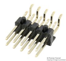 MULTICOMP PRO 2213R-10G-SM-7576APR 引脚针座, 直角, 板至板, 2.54 mm, 2 排, 10 触点, 表面安装直角