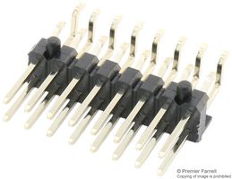 MULTICOMP PRO 2213R-16G-SM-7576APR Pin Header, Right Angle, Board-to-Board, 2.54 mm, 2 Rows, 16 Contacts, Surface Mount Right Angle