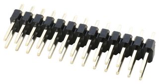 MULTICOMP PRO 2213S-26G 引脚针座, 板至板, 2.54 mm, 2 排, 26 触点, 通孔安装