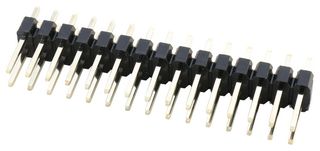 MULTICOMP PRO 2213S-30G Pin Header, Board-to-Board, 2.54 mm, 2 Rows, 30 Contacts, Through Hole