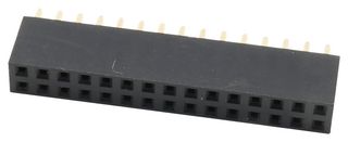 MULTICOMP PRO 2214S-30SG-85 PCB Receptacle, Board-to-Board, 2.54 mm, 2 Rows, 30 Contacts, Through Hole Mount