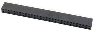 MULTICOMP PRO 2214S-60SG-85 PCB插座, 板至板, 2.54 mm, 2 排, 60 触点, 通孔安装