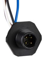 TELEMECANIQUE SENSORS XZCE11P124M 传感器电缆, M12 插头, 自由线端, 4路, 100 mm, 3.94 ", XZ Series