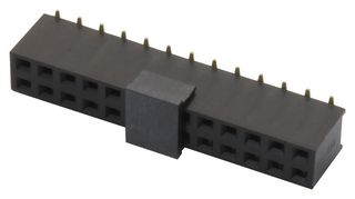 MULTICOMP PRO 2214SM-26G-75-PCR PCB插座, 板至板, 2.54 mm, 2 排, 26 触点, 表面安装