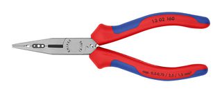 KNIPEX 13 02 160 Plier, Electrician, Polished, 160 mm Overall Length