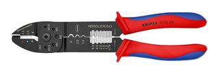 KNIPEX 97 32 240 Crimp Tool, Hand, 20AWG to 10AWG Non-Insulated Terminals & Connectors