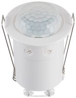 TIMEGUARD STFMMINI PIR Sensor, Flush, White, 360° Beam Angle, 8 m Sensing Range, 73 mm x 50 mm x 50 mm