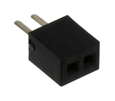 MULTICOMP PRO MC-SVT1-S02-G PCB Receptacle, Board-to-Board, 1.27 mm, 1 Rows, 2 Contacts, Through Hole Mount