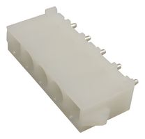 AMP - TE CONNECTIVITY 640466-1 引脚针座, 线至板, 6.35 mm, 1 排, 5 触点, 通孔直型, Universal MATE-N-LOK