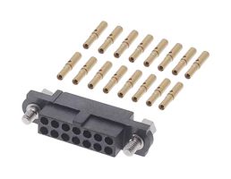 HARWIN M80-4601405 Rectangular Connector, Datamate J-Tek M80, 14 Contacts, Receptacle, 2 mm, Crimp, 2 Row