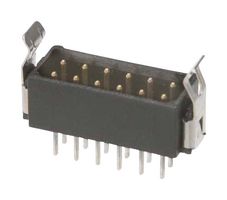 HARWIN M80-8671222 引脚针座, 板至板, 线至板, 2 mm, 2 排, 12 触点, 通孔安装, Datamate L-Tek M80