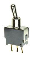 NIDEC COMPONENTS ATE1D-2M3-10-Z 拨动开关, 微型, 开-开, SPDT, 不发光, ATE Series, 通孔安装, 50 mA