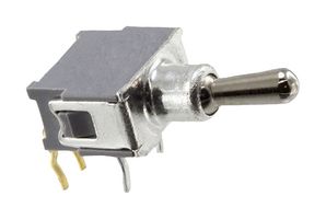 NIDEC COMPONENTS ATE1D-5M3-10-Z 拨动开关, 微型, 开-开, SPDT, 不发光, ATE Series, 通孔安装, 50 mA
