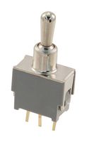 NIDEC COMPONENTS ATE1E-2M3-10-Z 拨动开关, 微型, 开-关-开, SPDT, 不发光, ATE Series, 通孔安装, 50 mA