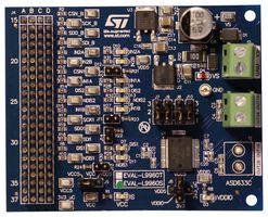 STMICROELECTRONICS EVAL-L9960T 评估板, L9960T车用双ETC H桥, 4V-28V, 2.5A-8.6A, SPI控制