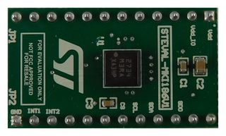 STMICROELECTRONICS STEVAL-MKI186V1 Evaluation Board, IIS3DHHC MEMS 3-Axis Accelerometer, ±2.5g, DIL-24