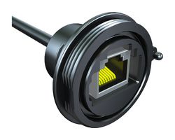 SAMTEC SCRES-G-00.50-D-C5E 以太网线缆, Cat5e, RJ45插头至RJ45插座, 500 mm, 19.68 "