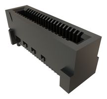 SAMTEC HSEC8-120-01-S-DV-A 卡边连接器, 双侧, 1.57 mm, 40 触芯, 表面安装, 直行